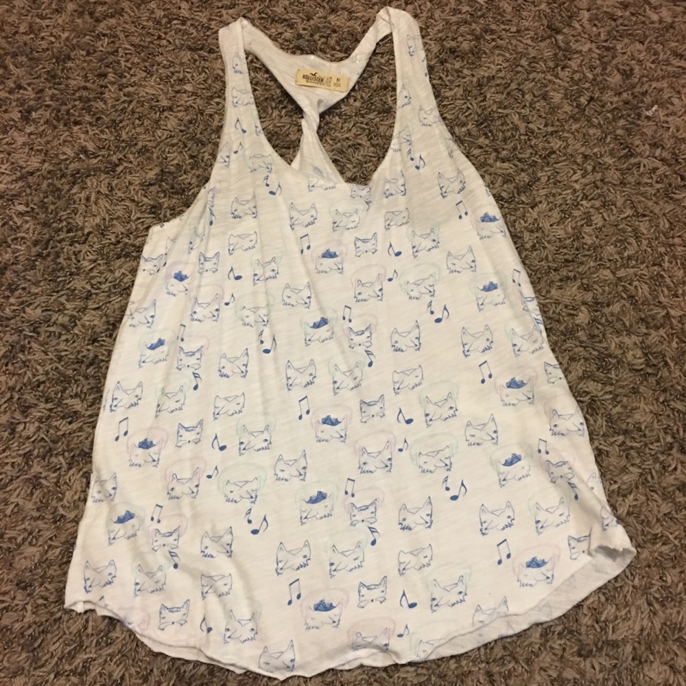 3/$12💜Hollister Fox Tank Top